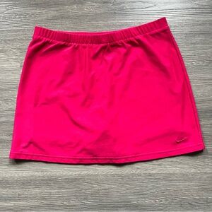 Nike Hot Pink Stretchy Tennis Athletic Skirt